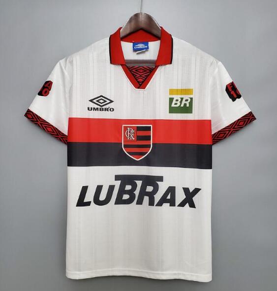 Flamengo Retro 100th Anniversary Away Kit Soccer Jersey